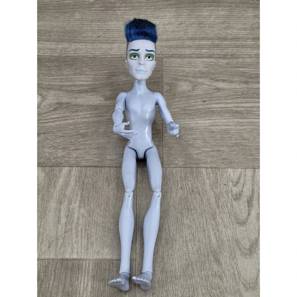 Monster High Slo Mo Mortavitch Boy Nude Doll No Clothes AS IS Mattel 2008